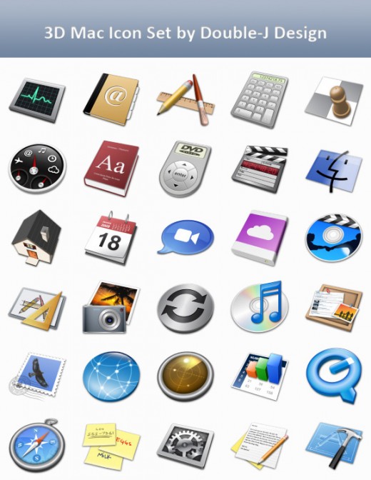 3d Mac Icons Free Download